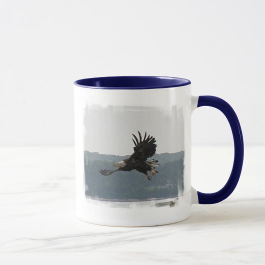 Adler-Flug-Kaffee-Tasse Tasse (Rechts)