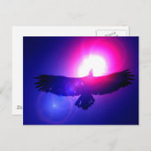 Adler Flüge - Adler Postkarte (Vorne/Hinten)