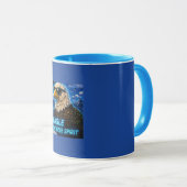 Adler Free Spirit Tasse (VorderseiteRechts)
