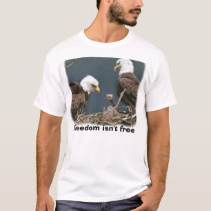 Adler, Freiheit ist nicht frei T-Shirt