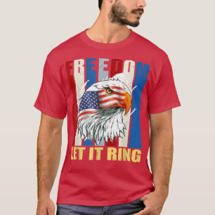 Adler Freiheit Lass Es Klingen Vintage T-Shirt
