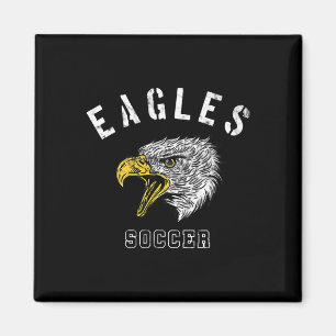 Adler-Fußballschule Spirit Team Maskottchen Spiel Magnet