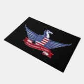 Adler Fußmatte (Schrägansicht)