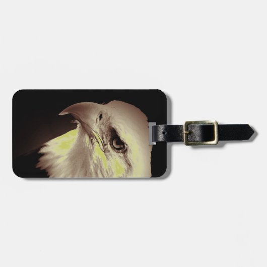 Adler Gepäckanhänger (Vorderseite horizontal)