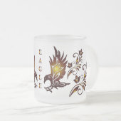 Adler Glasbecher Mattglastasse (VorderseiteRechts)