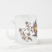 Adler Glasbecher Mattglastasse (Links)