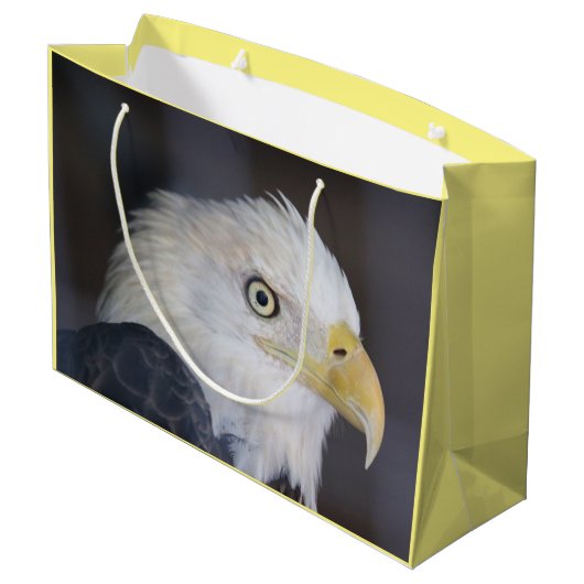 Adler Große Geschenktüte (Rückseite Schrägansicht)