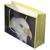Adler Große Geschenktüte (Vorderseite Schrägansicht)