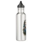 Adler Head in Forest Edelstahlflasche (Links)