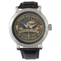 Adler-Helden Patriotische Militär-Uhr 