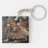 Adler - Herzlichen Glückwunsch - Anpassbar - Sake Schlüsselanhänger (Rückseite)