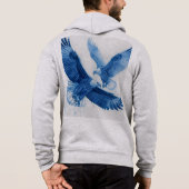 Adler Hoodie (Rückseite)