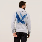 Adler Hoodie (Schwarz voll)
