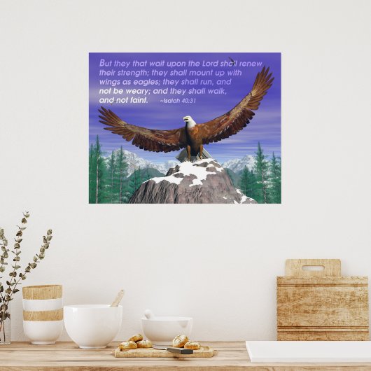 Adler II Poster (Küche)