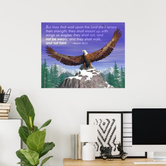 Adler II Poster (Heimbüro)