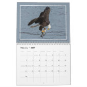 Adler im Aktionskalender Kalender (Feb 2027)