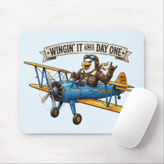 Adler im Flug Mousepad