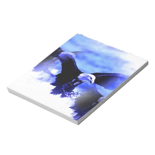 Adler im Flug Notizblock (Rotiert)