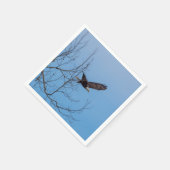 Adler im Flug Serviette (Ecke)