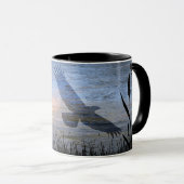 Adler im Flug Tasse (VorderseiteRechts)