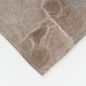 Adler in Aquarell Fleecedecke (Ecke)