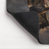 Adler in der goldenen Stunde Mousepad (Ecke)