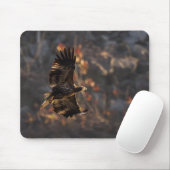 Adler in der goldenen Stunde Mousepad (Mit Mouse)