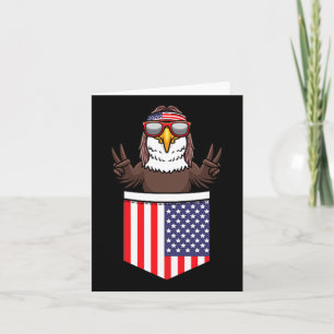 Adler in der Tasche Patriotischer Unabhängigkeitst Karte