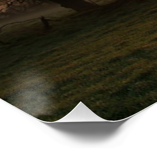 Adler in der Wildnis Poster (Ecke)