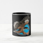 Adler in Flight Tasse (Zentrum)