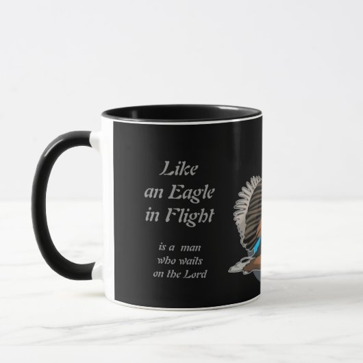 Adler in Flight Tasse (Links)