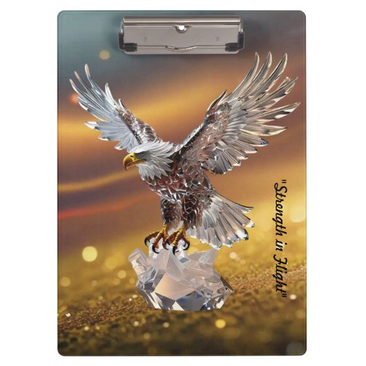 "Adler in Glorious Flight" Klemmbrett (Vorderseite)