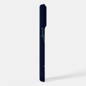 Adler in Wasserfarbe iPhone Hülle (Rechte Seite)