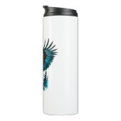 Adler in Wasserfarbe Thermosbecher (Nach rechts gedreht)