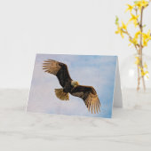 Adler - Isaiah 40:31 Karte (Gelbe Blume)