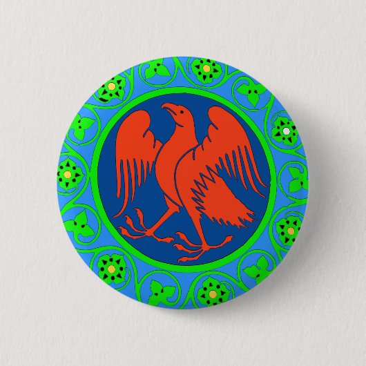 Adler, Italienisch Button (Vorderseite)