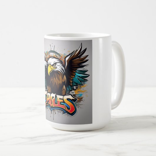 Adler Kaffeetasse (VorderseiteRechts)