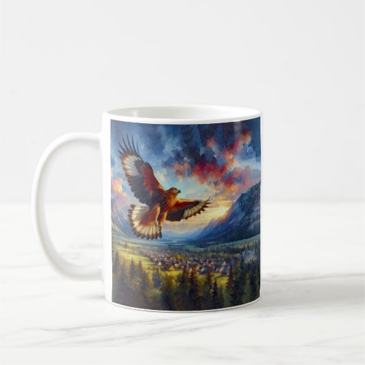 Adler Kaffeetasse (Links)
