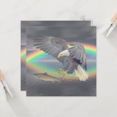 Adler Karte (Vorderseite/Rückseite Beispiel)