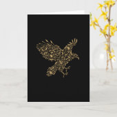 Adler Karte (Gelbe Blume)