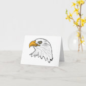 Adler Karte (Gelbe Blume)