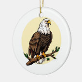 Adler Keramik Ornament (Links)