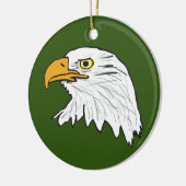 Adler Keramik Ornament (Links)