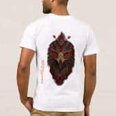 Adler-Krieger T-Shirt (Rückseite)