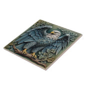 Adler - Kunsthandwerk Keramik Tile Fliese (Seite)