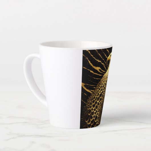 Adler Latte Tasse (Linke Ecke)