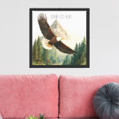 Adler leinwanddruck (Insitu (Wohnzimmer))