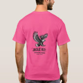 Adler-Logo-Design  T-Shirt (Rückseite)