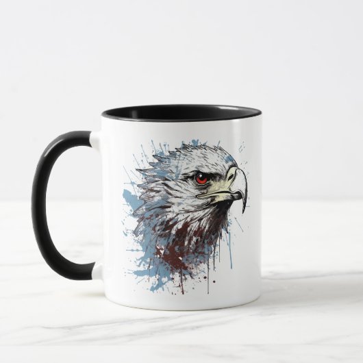 Adler-Malerei Tasse (Links)