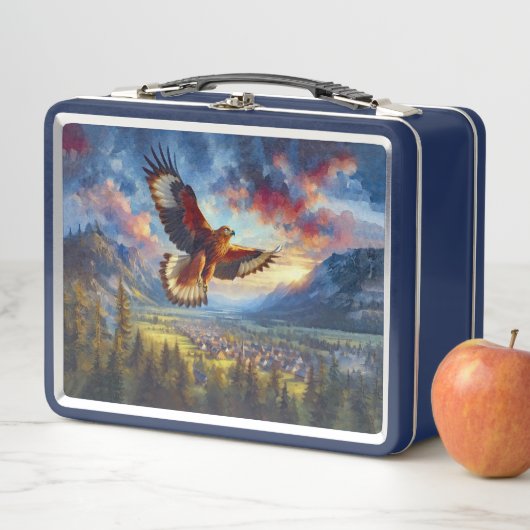 Adler Metall Brotdose (Beispiel)